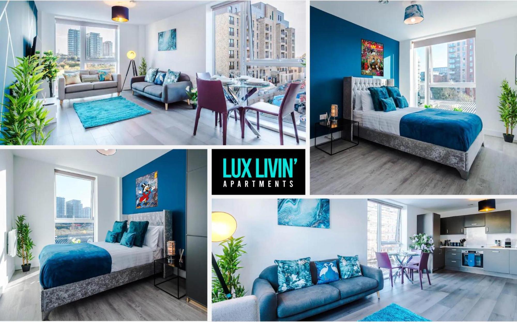 Lux Livin' Apartments - Luxury 5 Bed Apartment Manchester City Centre מראה חיצוני תמונה