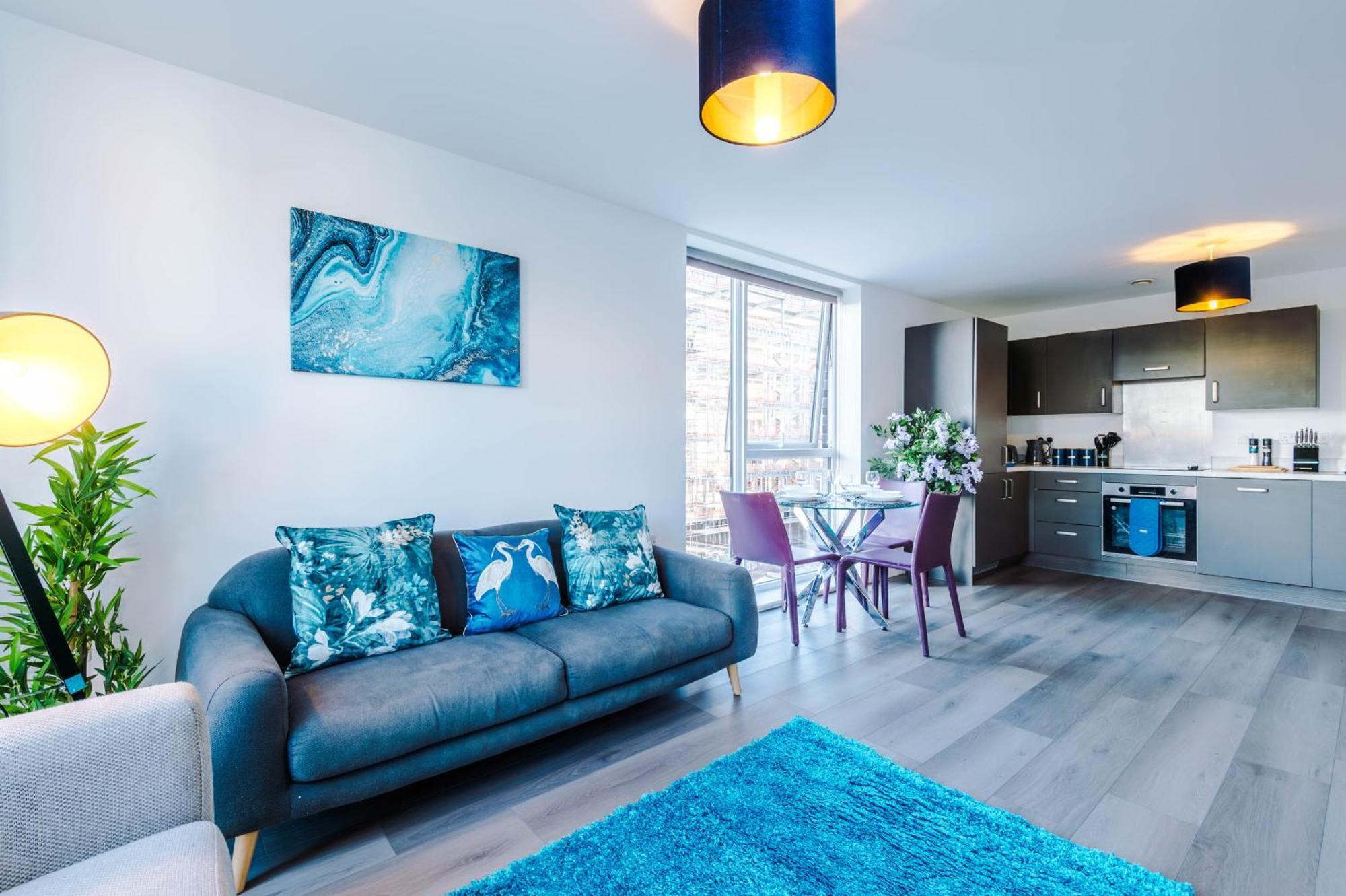 Lux Livin' Apartments - Luxury 5 Bed Apartment Manchester City Centre מראה חיצוני תמונה